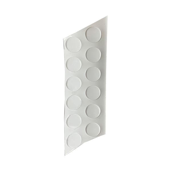 Tapa Parafuso Branco Neve Autoadesivo 12 Peças Sfor