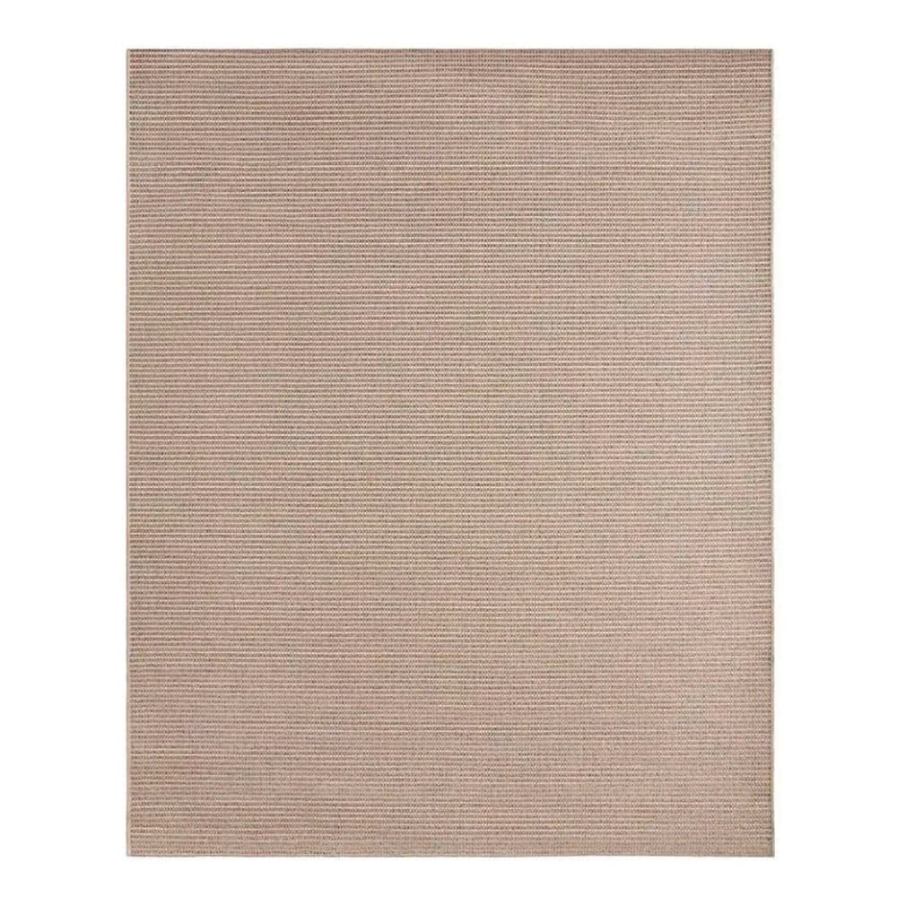 Tapete Búzios Lual 50x100cm Bege Azul - Têxtil J. Serrano