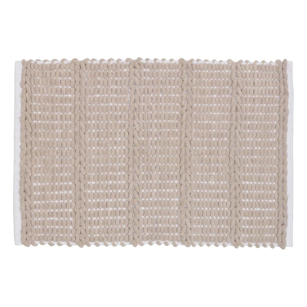 Tapete Caribe Bege 50x70cm - Edantex