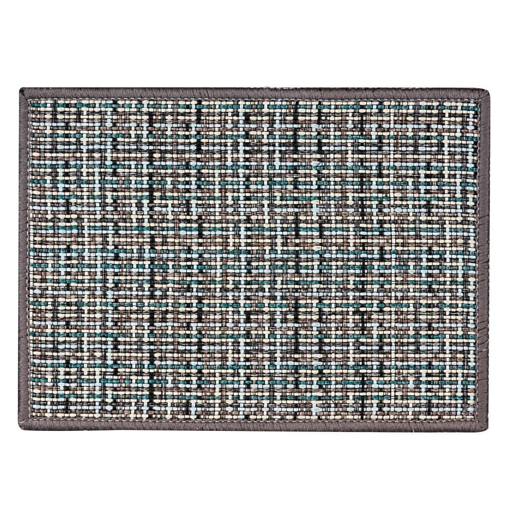 Tapete Charm Cor 06 Azul Mescla 50x160cm - Edantex