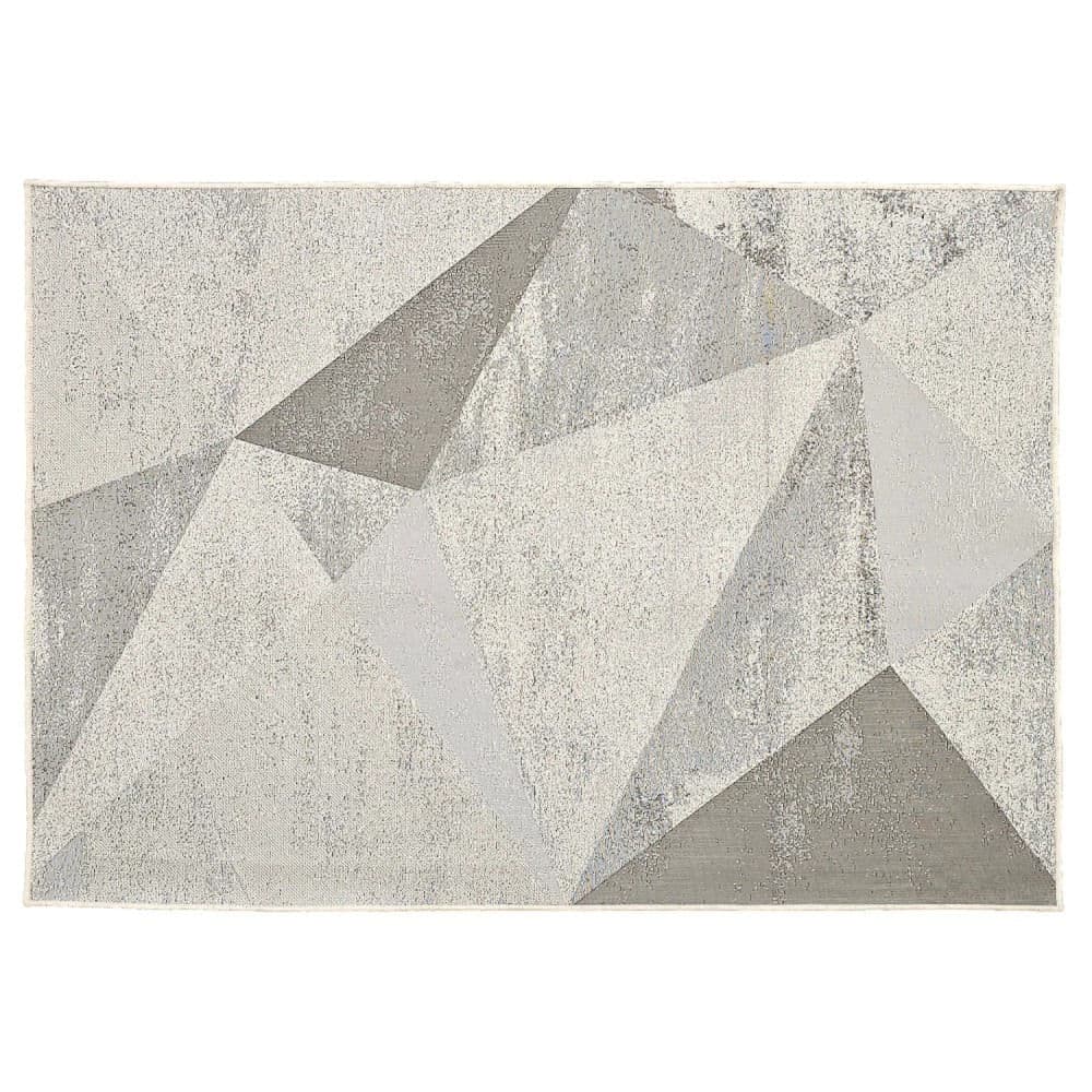 Tapete Domani Cristal 100x150cm Areia - Têxtil J. Serrano