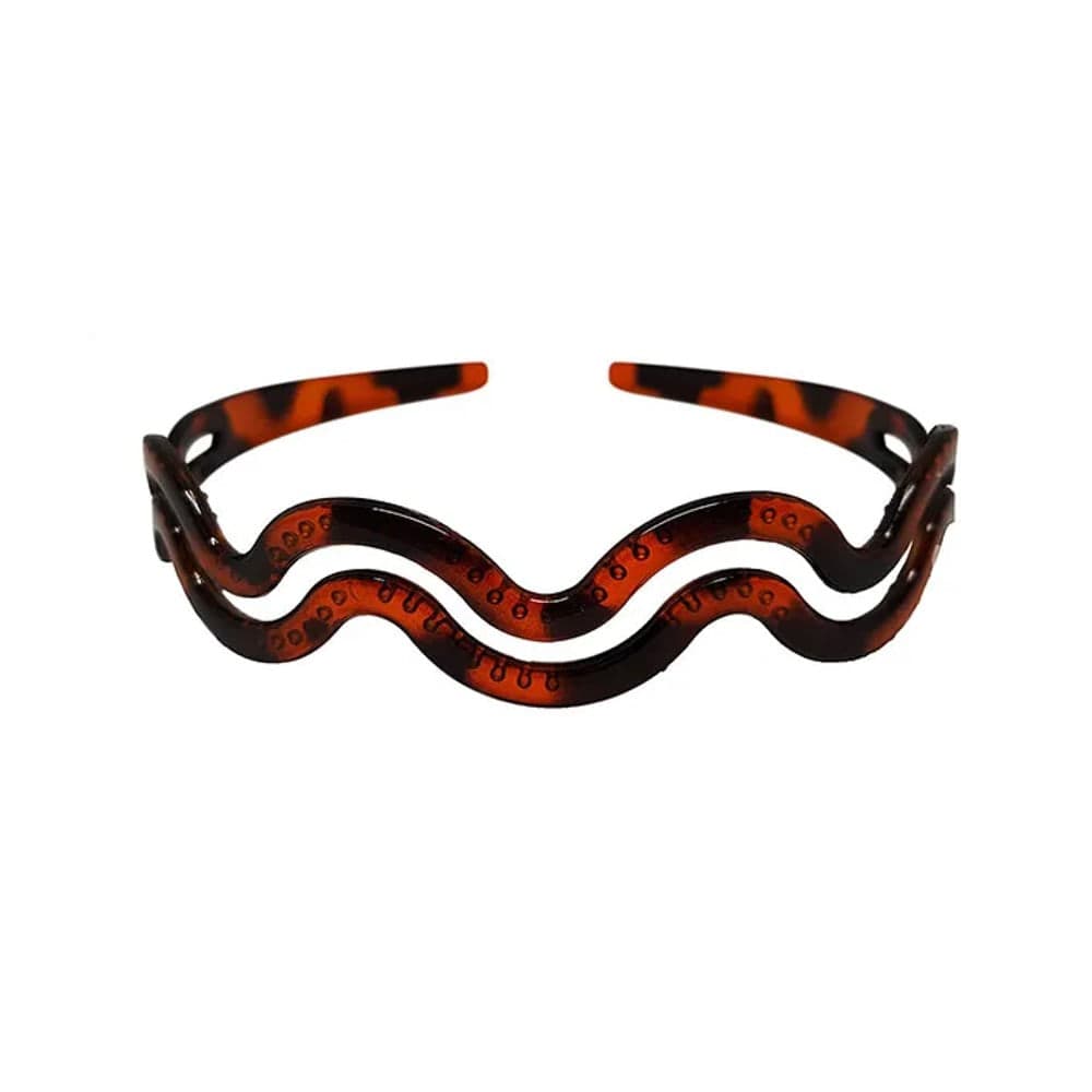 Tiara para Cabelo Onda Café - Life B