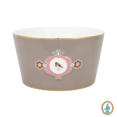 Tigela Bowl Medallion Love Birds Pip Studio Caqui 15 cm