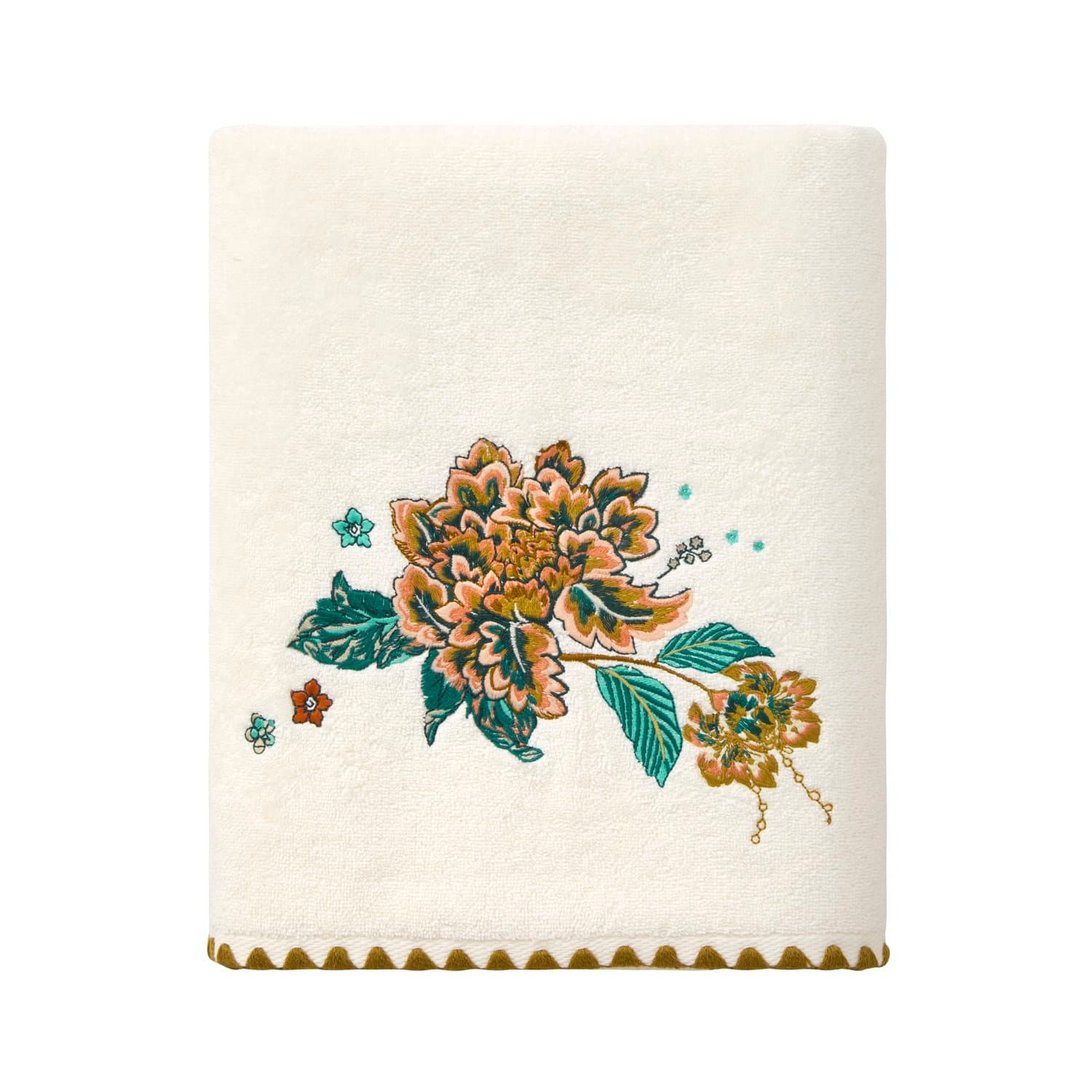Toalha De Banho Golestan Yves Delorme Off White 140 x 70 cm