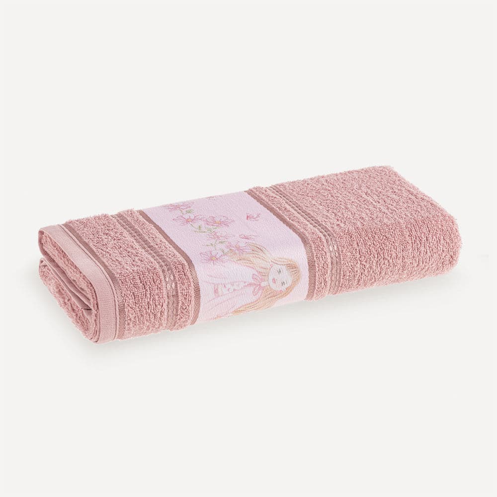 Toalha de Banho Infantil Amora Pétala