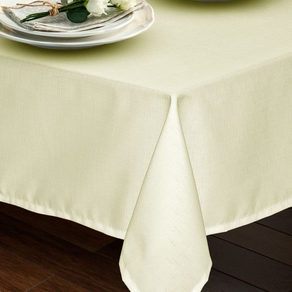 Toalha de Mesa 1,45x2,50m Rafia Marfim - Branyl