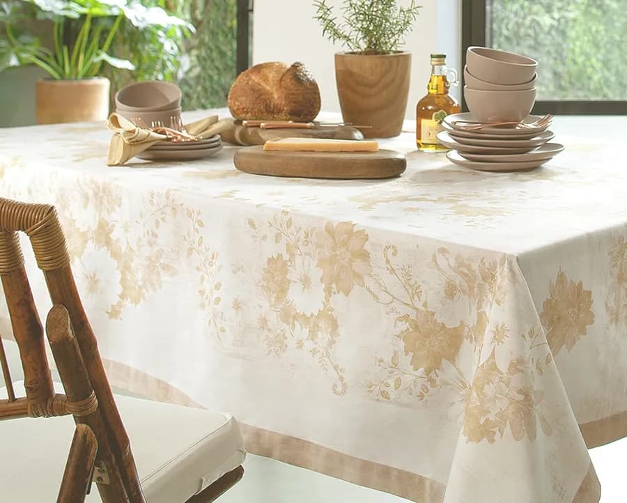 Toalha de Mesa Buddemeyer Impermeável Granthan - Retangular - 1.60x2.20m