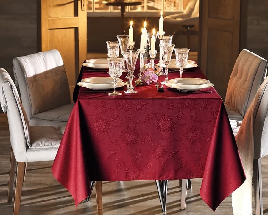 Toalha de Mesa Karsten Celebration Sienna - Retangular - 1.60x2.70m