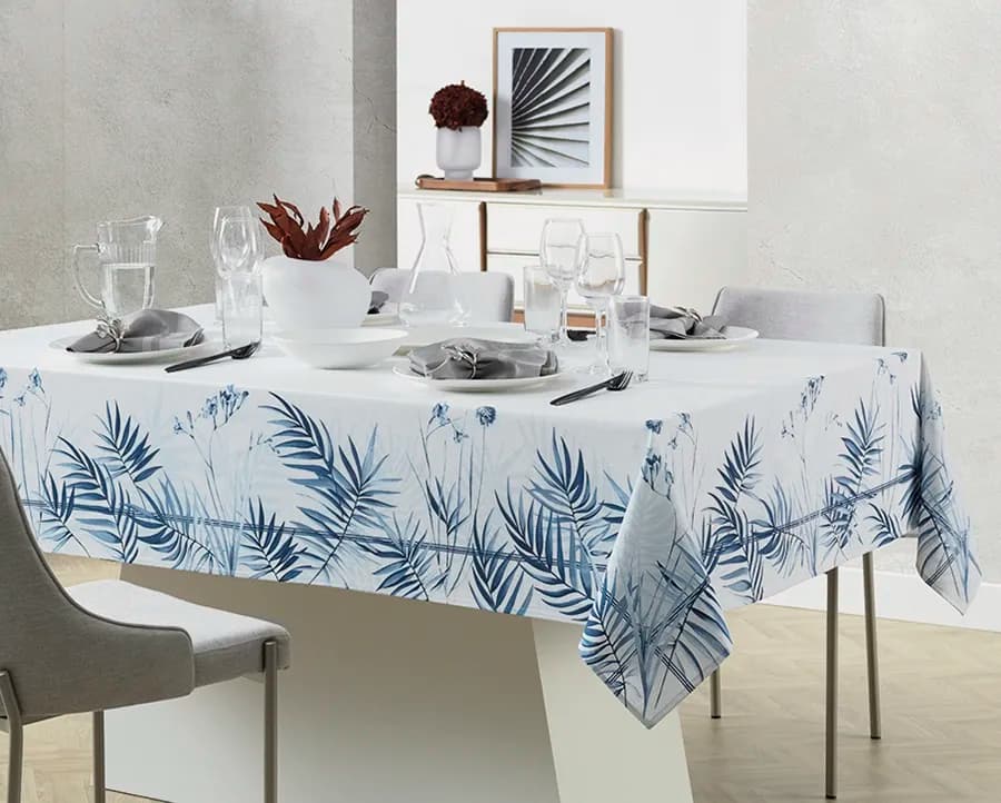 Toalha de Mesa Karsten Sempre Limpa Zaida - Retangular - 1.60x2.20m