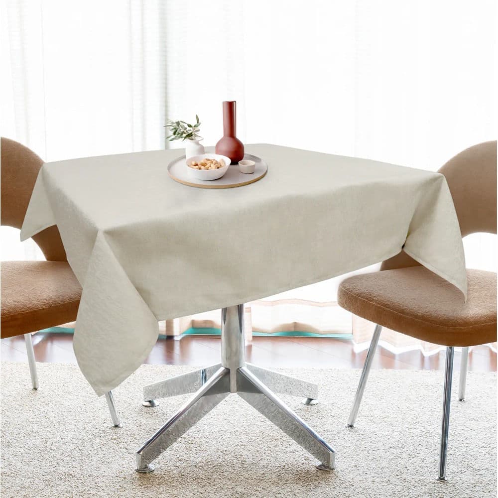 Toalha de Mesa Laguna 1,35x1,35m Off White - Branyl