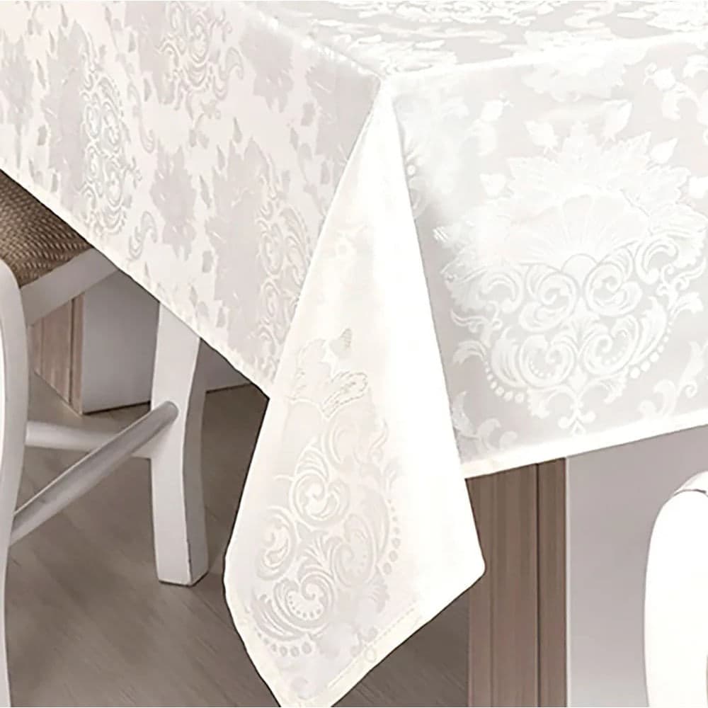 Toalha de Mesa Quadrada 78x78cm Branca Il Calem - Branyl