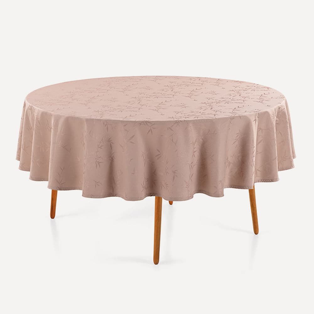 Toalha de Mesa Redonda 6 Lugares Veríssimo Rosé