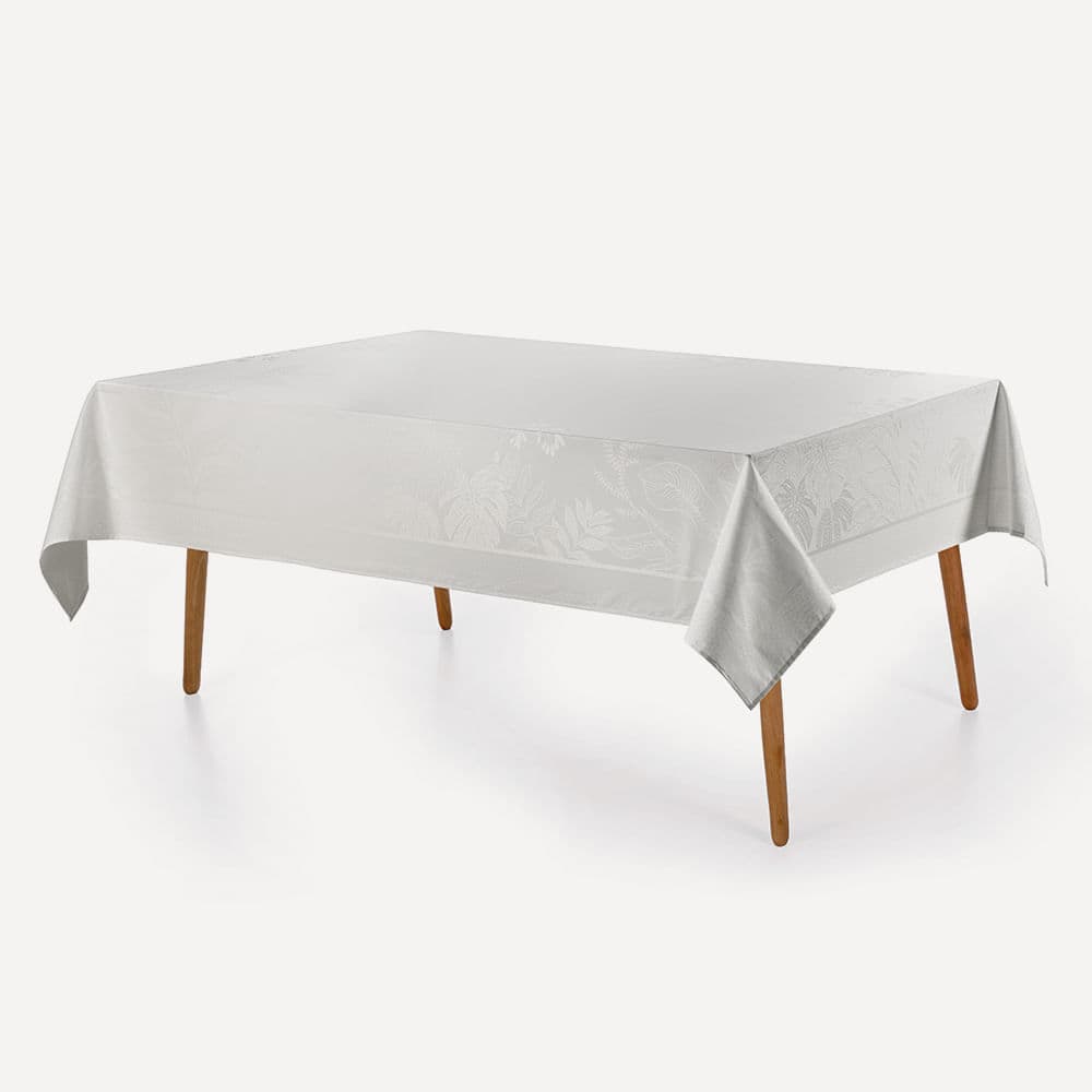 Toalha de Mesa Retangular 12 Lugares Amaris Branco