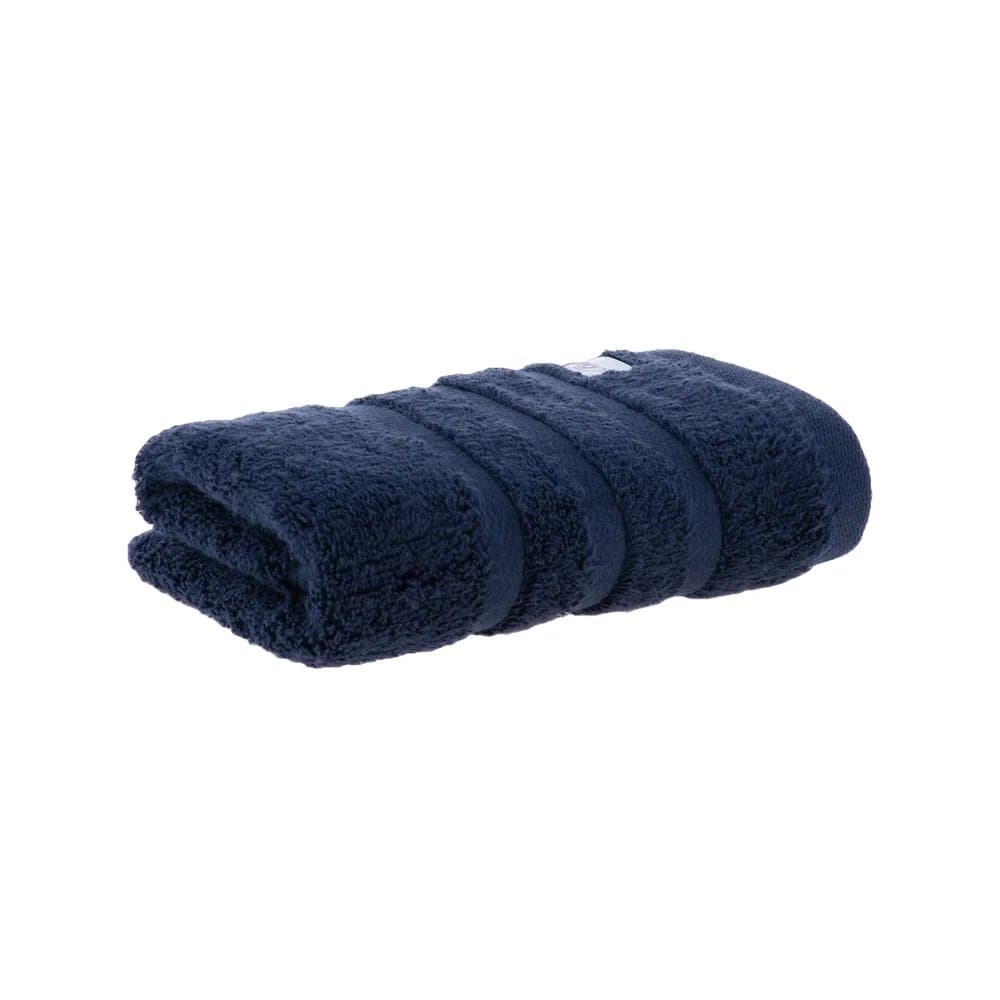 Toalha de Rosto Luxus Hotel New York Buddemeyer Luxus Azul Marinho 48 x 100 cm