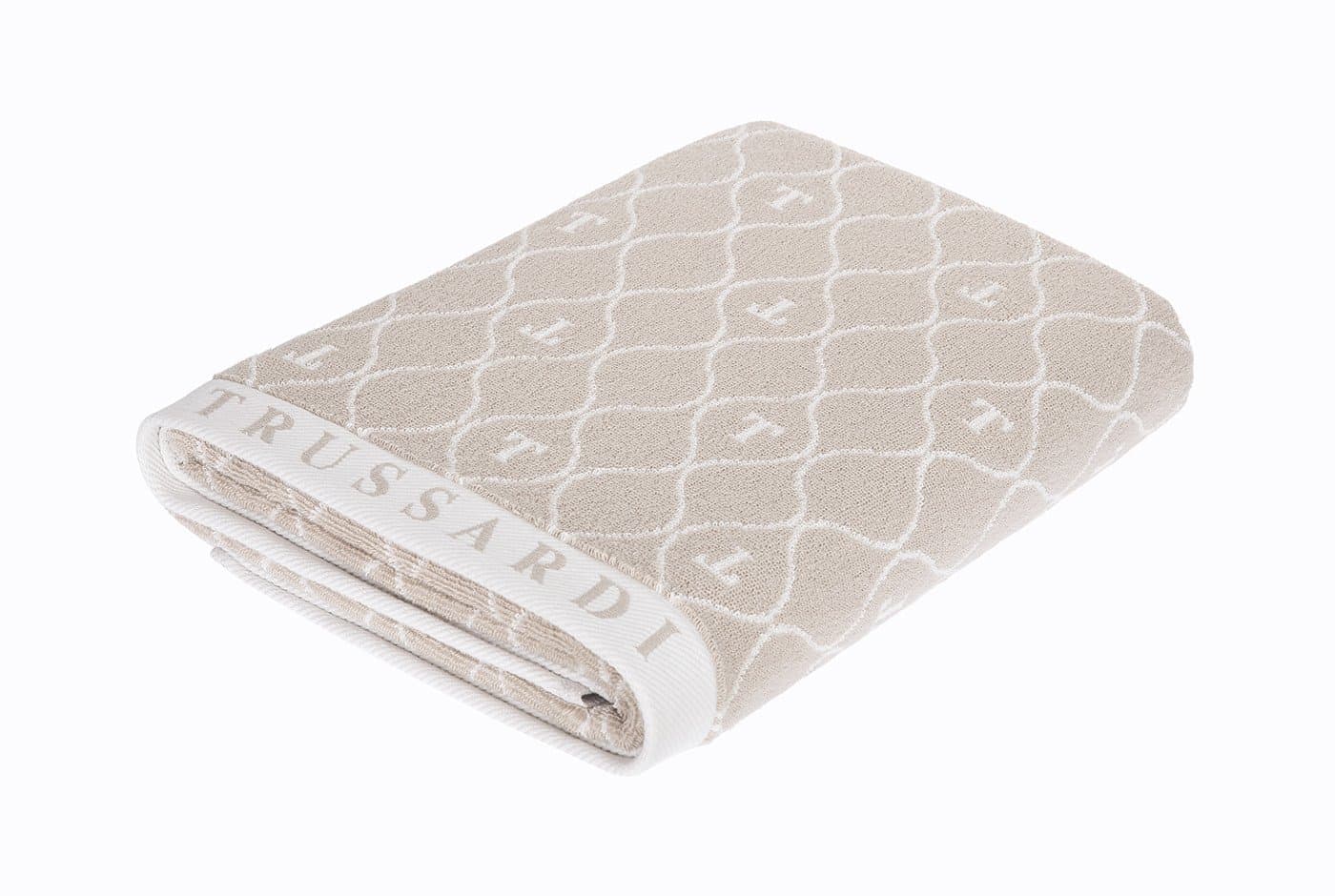 Toalha De Rosto Speciale Nocciola Trussardi 48X90