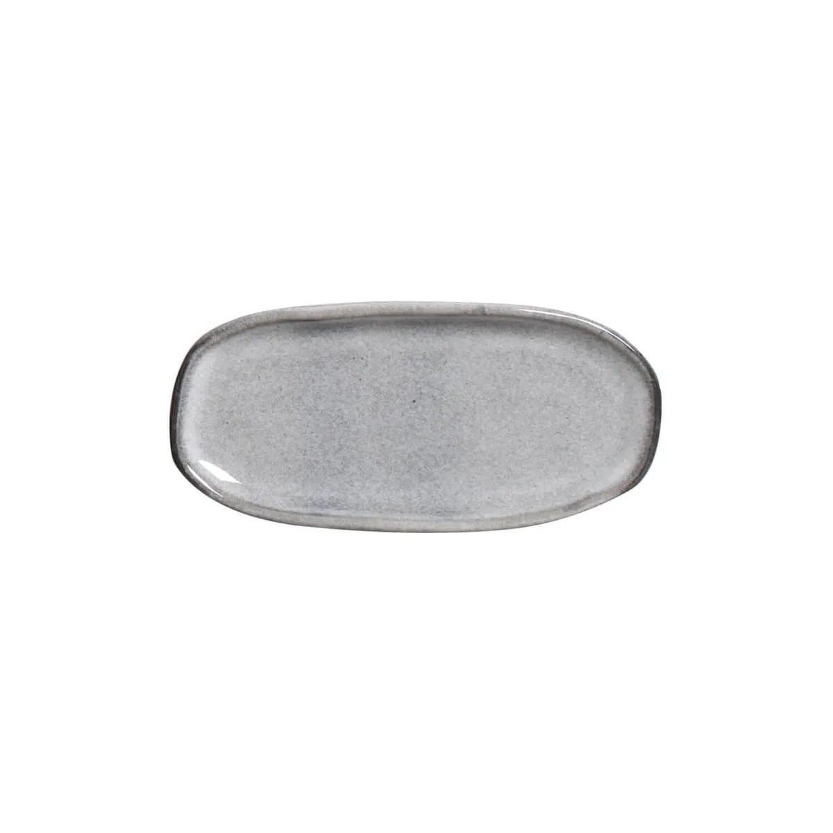 Travessa Oval Rasa Mini Bio Porto Brasil Dust 16x8 cm