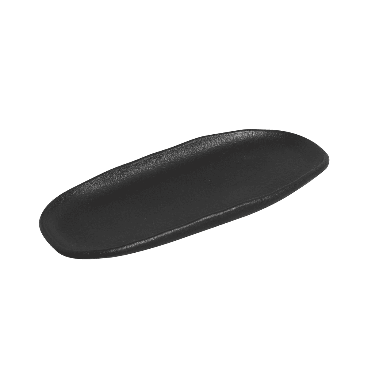 Travessa Oval Rasa Orgânico P Porto Brasil Preto Matte