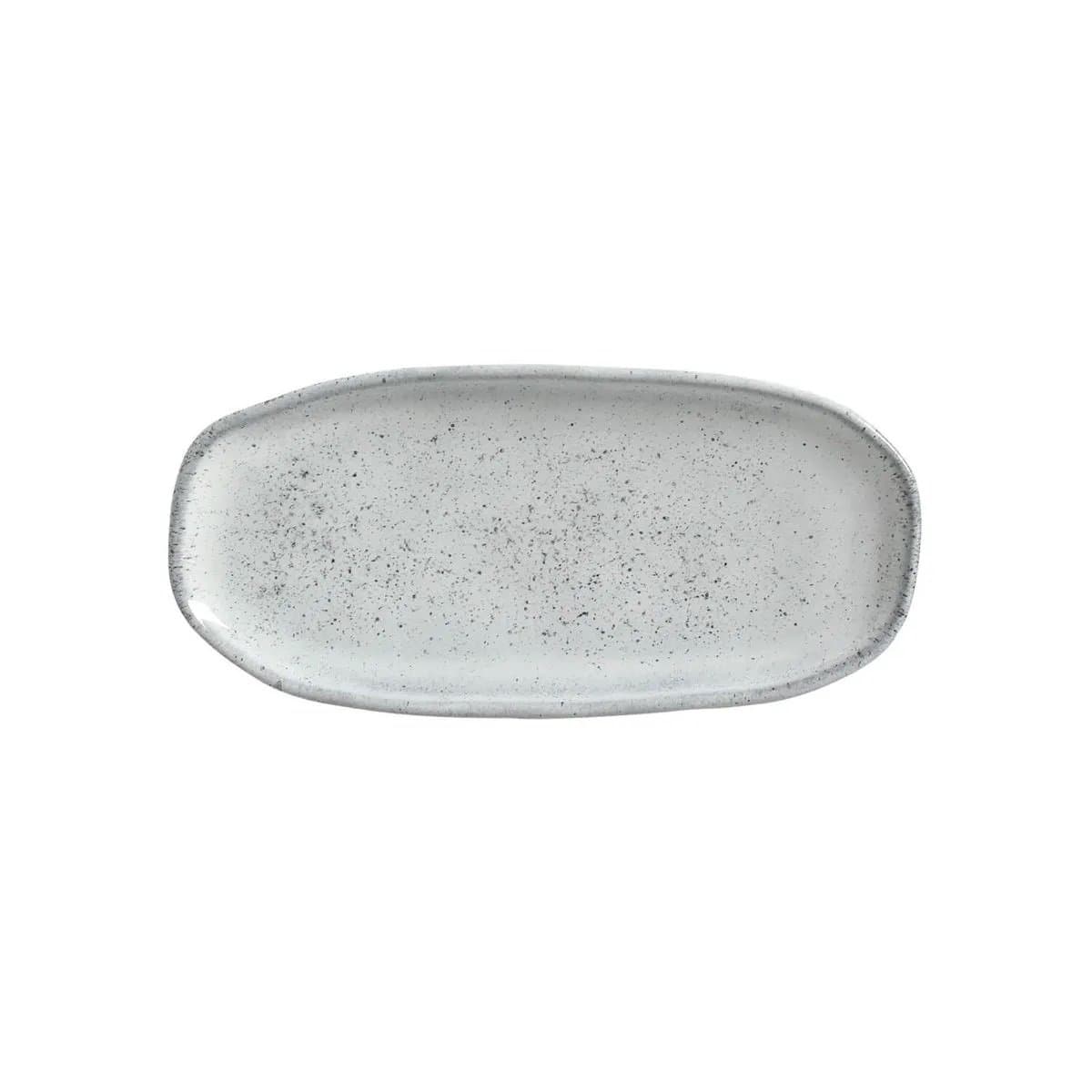 Travessa Oval Rasa Pequena Orgânica Porto Brasil Echo 23x11 cm