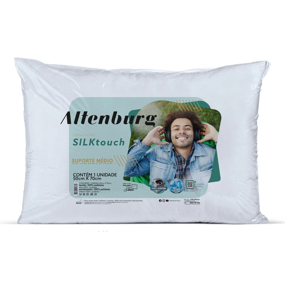 Travesseiro Silk Touch 50x70cm - Altenburg