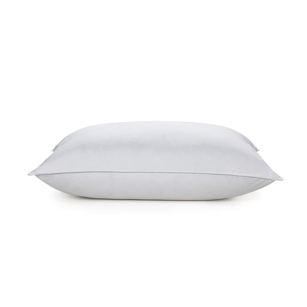 Travesseiro Toque de Pluma 233 Fios Trussardi Branco 50 x 90 cm