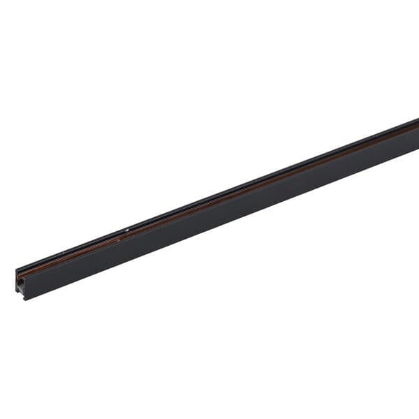 Trilho Magnético de Alumínio Mini Gaya Preto 100cm