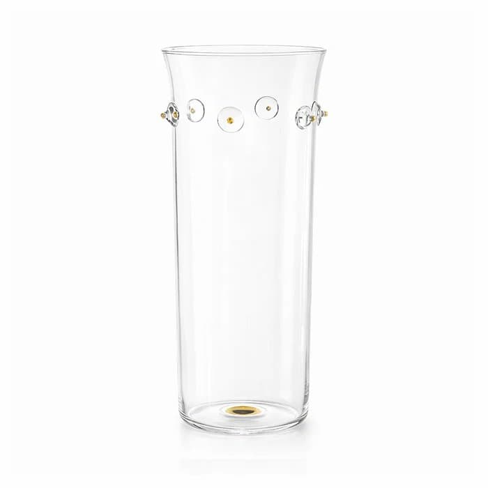 Vaso Alto em Vidro Borossilicato Zafferano Itália 30 cm