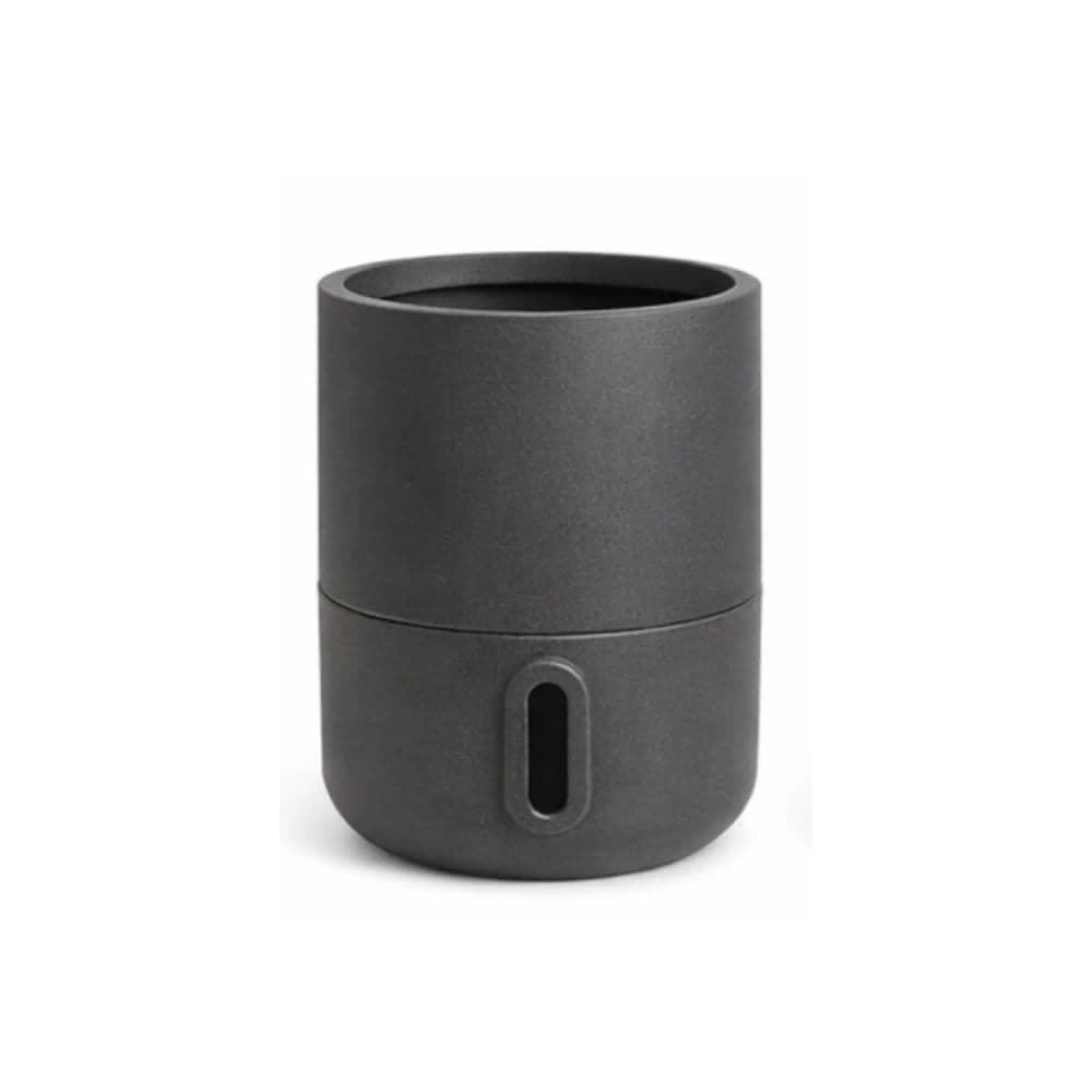 Vaso de Planta Inteligente Autoirrigável Urbi 25cm Basalto - Brota Company
