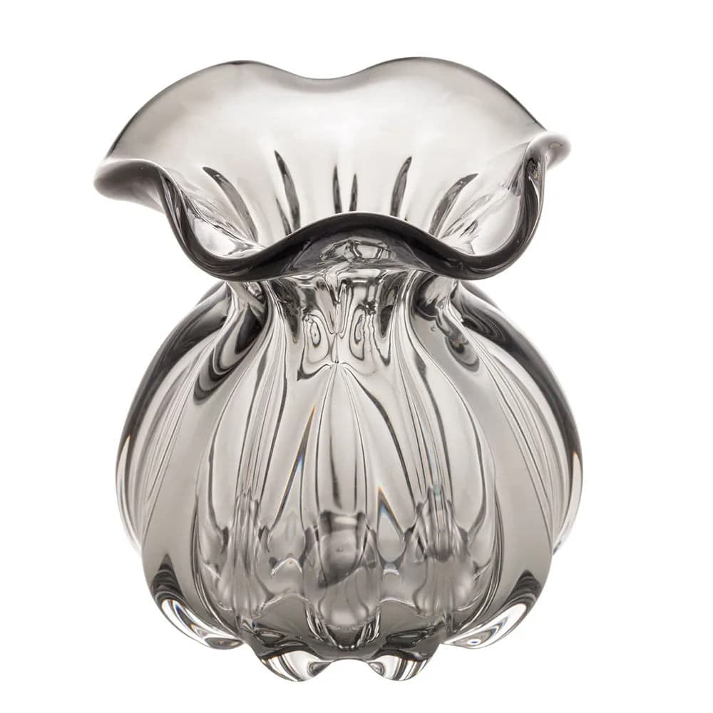 Vaso Italy 11cm Cinza - Lyor