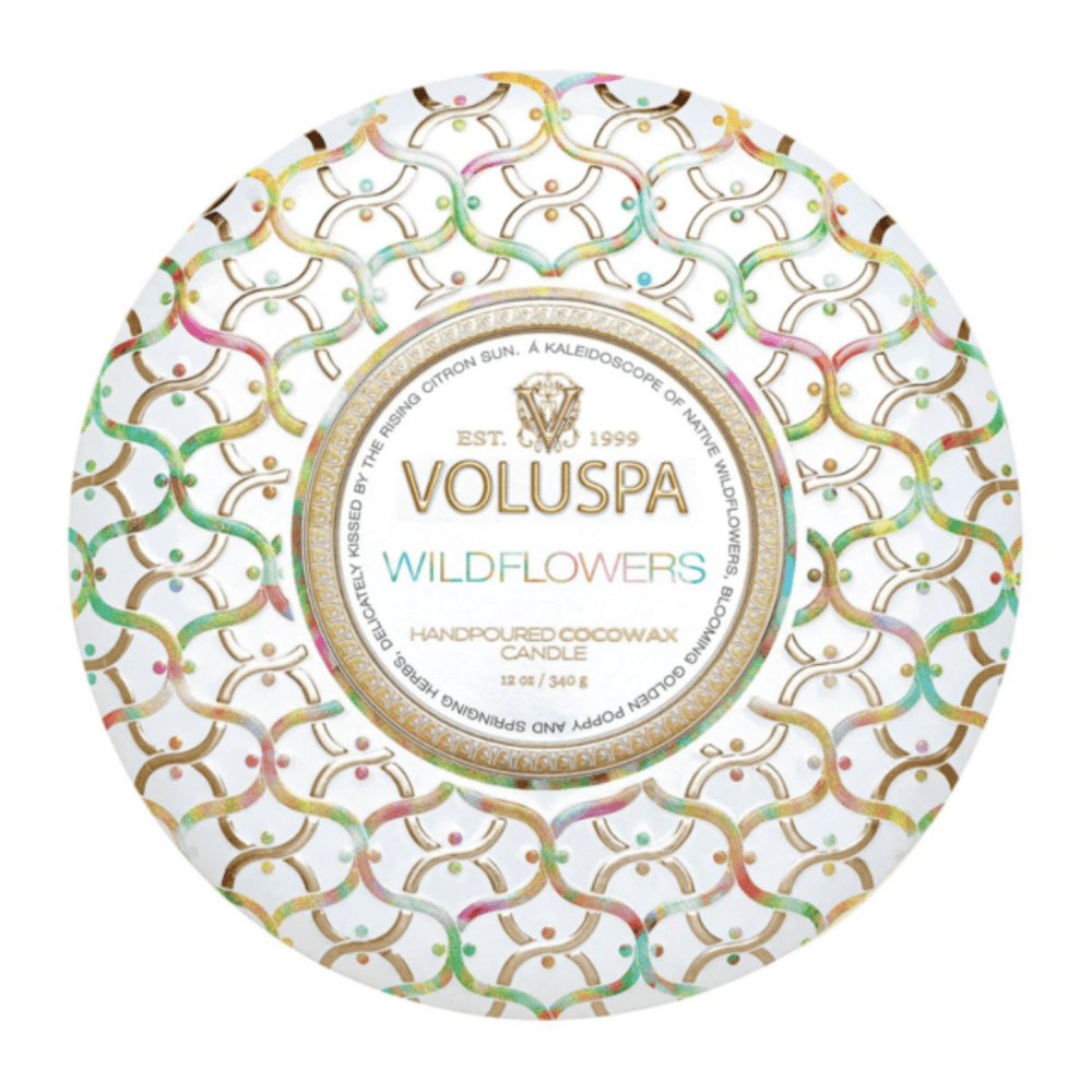Vela Lata 3 Pavios 60h Wildflowers - Voluspa