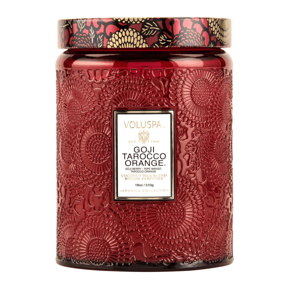 Vela Pote Vidro G 100h Goji Tarocco Orange - Voluspa
