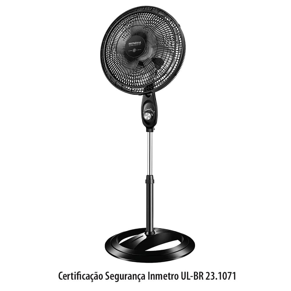 Ventilador 40cm Coluna Preto VSP-40C-NB - Mondial