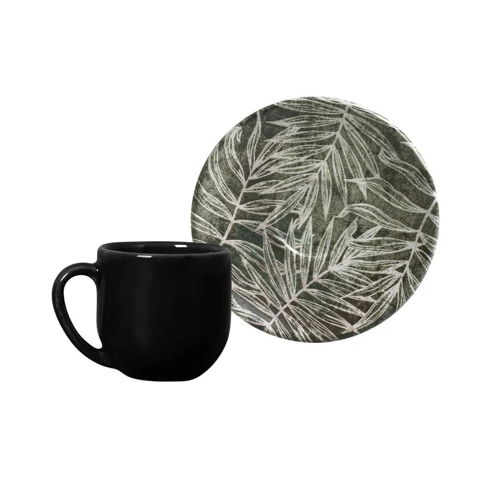 Xícara de Café com Pires Coup 112mL Herbarium - Porto Brasil