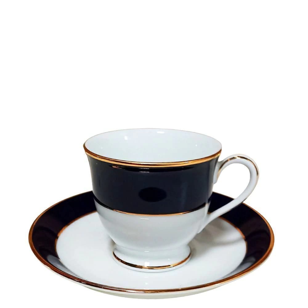 Xícara para Café de Porcelana Noritake Ruri 6pçs
