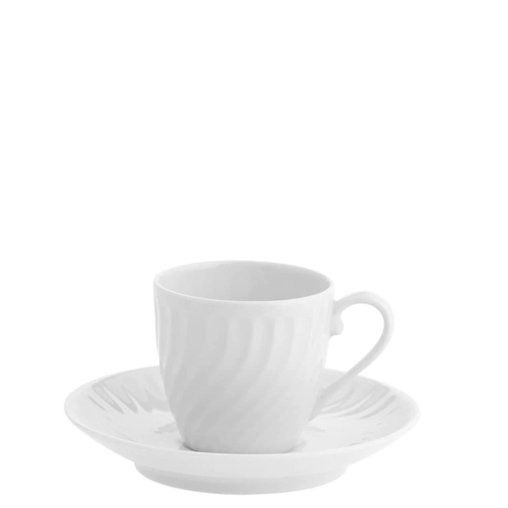 Xícara para Chá de Porcelana Vista Alegre Sagres 330ml 6pçs